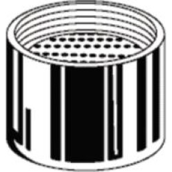 Moen 52615 Commercial 2.2 GPM Female Thread Vandal Resistant Aerator in Chrome