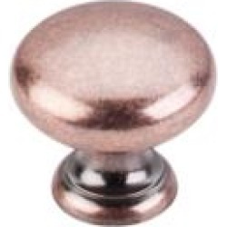 Top Knobs M289 Somerset II 1 1/4" Brass Mushroom Shaped Cabinet Knob in Antique Copper