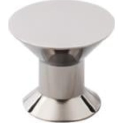 Top Knobs SS45 Stainless II 1 1/4" Steel Cone Shaped Cabinet Knob in Polished Stainless Steel