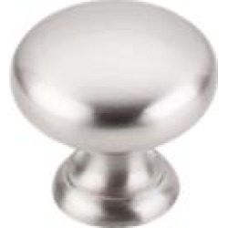 Top Knobs M281 Somerset II 1 1/4" Brass Mushroom Shaped Cabinet Knob in Brushed Satin Nickel