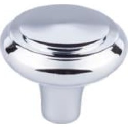 Top Knobs M2045 Aspen II 1 5/8" Cast Bronze Mushroom Shaped Peak Cabinet Knob in Polished Chrome
