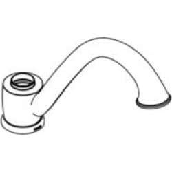 Moen 123248SL Camerist Spout Kit for Single Handle Kitchen Faucet in Stainless Steel