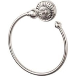 Top Knobs TUSC5 Tuscany Bath 8" Wall Mount Towel Ring