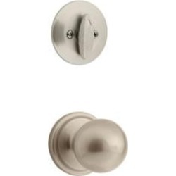 Kwikset 604CA Signature Circa 2 5/8" Single Cylinder Interior Pack Knob Entry Set