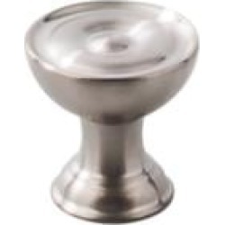 Top Knobs SS42 Stainless II 1" Steel Cone Shaped Cabinet Knob in Brushed Stainless Steel