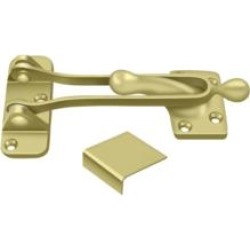 Deltana DG525 5 1/4" Solid Brass Door Guard Latch