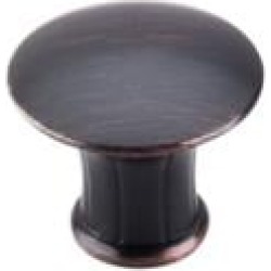 Top Knobs M1592 Edwardian 1 1/4" Zinc Alloy Mushroom Shaped Lund Cabinet Knob in Tuscan Bronze
