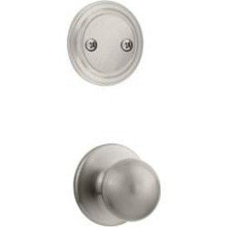 Kwikset 606P Polo 2 5/8" Interior Dummy Knob Entry Set