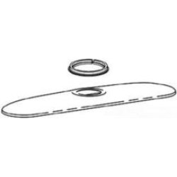 Moen 93995 Moen Escutcheon Kit for Chateau Single Handle Kitchen Faucet