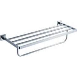Kraus KEA-14442 Aura 23 5/8" Wall Mount Bath Towel Rack with Towel Bar