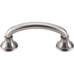 Top Knobs M962 Edwardian 3" Center to Center Zinc Alloy Lund Cabinet Pull in Pewter Antique