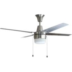 Craftmade BEA48BNK4C1 Beacon 4 Blades 48" Indoor Ceiling Fan with Integrated LED in Brushed Polished Nickel