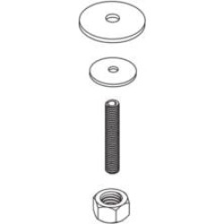 Moen 98079 Mounting Hardware Kit for Two Handle Bidet Faucet