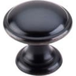 Top Knobs M1583 Dakota 1 1/4" Zinc Alloy Mushroom Shaped Rounded Cabinet Knob in Tuscan Bronze