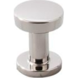 Top Knobs SS41 Stainless II 7/8" Steel Mushroom Shaped Cabinet Knob in Polished Stainless Steel