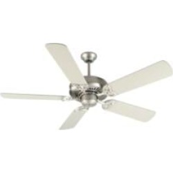 Craftmade K10825 American Tradition 5 Blades 52" Indoor Ceiling Fan in Brushed Nickel
