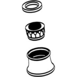Moen 101029 Female Thread 1.5 GPM Aerator Kit for Kitchen Faucet