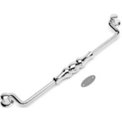 RK International CP-3705 8 3/4" Beaded Middle Hanging Cabinet Pull