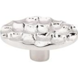 Top Knobs TK299 Cobblestone 2 5/8" Brass Oval Shaped Cabinet Knob