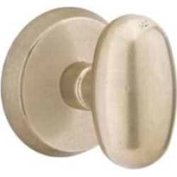 Emtek 7056 2 3/4" Pair of Dummy Door Knob with Sandcast Bronze Round Rosette