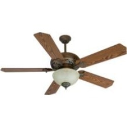 Craftmade K10238 Mia 5 Blades 52" Indoor Ceiling Fan with Fluorescent Light Kit in Dark Coffee and Dark Oak