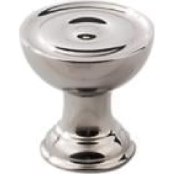 Top Knobs SS43 Stainless II 1" Steel Cone Shaped Cabinet Knob in Polished Stainless Steel