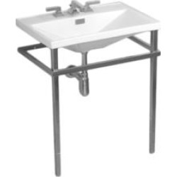 TOTO F930MCP Lloyd 32 5/8" Metal Console Stand for Lavatory in Polished Chrome