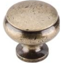 Top Knobs M208 Tuscany 1 1/4" Brass Mushroom Shaped Cumberland Cabinet Knob in German Bronze