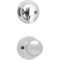 Kwikset 966P Polo 2 5/8" Single Cylinder Interior Pack Knob Entry Set