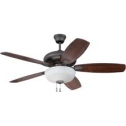 Craftmade FZA52ESP5C1 Forza 5 Blades 52" Indoor Ceiling Fan with Light Kit in Espresso