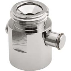 Grohe 95866000 1 1/4" Volume Control for Shower Heads and Hand Showers in Chrome