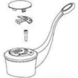 Moen 126955 Handle Kit for Single Handle Kitchen Faucet in Chrome