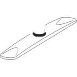 Moen 13323 Escutcheon Kit for Legend Single Handle Kitchen Faucet in Chrome