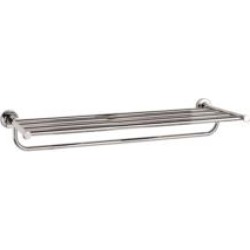 Sonia 122486 Tecno Project 26" Wall Mount Towel Rack in Stainless Steel