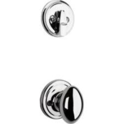 Kwikset 966AO Aliso 2 1/2" Single Cylinder Interior Pack Knob Entry Set