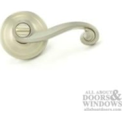 Kwikset 978LL Signature Lido 3 3/4" Single Cylinder Interior Pack Lever Entry Set for Montara Handleset