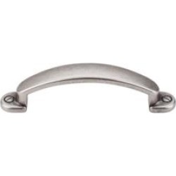 Top Knobs M1699 Somerset 3" Center to Center Zinc Alloy Arendal Cabinet Pull in Pewter Antique