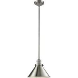 Innovations Lighting 201S Innovations Lighting Briarcliff 10" One Light Pendant with LED or Incandescent Bulb Option