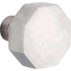 Emtek S0001SS 2 1/2" Door Knob Set with Beveled Rosette in Stainless Steel