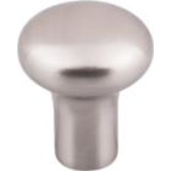 Top Knobs M2080 Aspen II 1 1/8" Cast Bronze Round Shaped Round Cabinet Knob in Brushed Satin Nickel