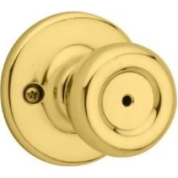 Kwikset CP300T Clear Pack Tylo 1 7/8" Privacy Door Knob Set