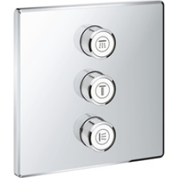 Grohe 29127000 Grohtherm SmartControl Triple Volume Control Trim in Chrome