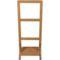 Barclay TRK500 15 3/4" Bamboo Freestanding Towel Rack