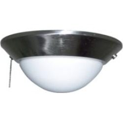 Craftmade ELKD-10BNK Elegance 1 Light 10 1/4" Bowl Fan Light Kit in Brushed Polished Nickel