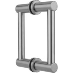 Jaclo H40-BB Contempo 6" - 32" Back to Back Shower Door Handle Pull Bar