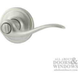 Kwikset 978TNL Signature Tustin 4 1/4" Single Cylinder Interior Pack Lever Entry Set for Montara Handleset
