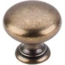 Top Knobs M287 Somerset II 1 1/4" Brass Mushroom Shaped Cabinet Knob in German Bronze