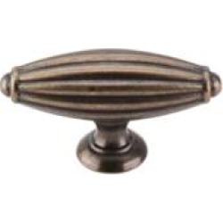 Top Knobs M155 Tuscany 2 7/8" Zinc Alloy T-Shaped Large Cabinet Knob in German Bronze