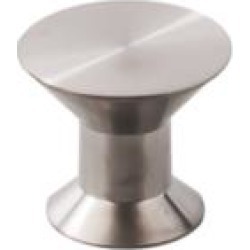 Top Knobs SS44 Stainless II 1 1/4" Steel Cone Shaped Cabinet Knob in Brushed Stainless Steel