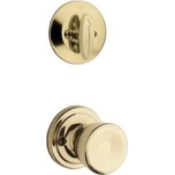 Kwikset 604A Signature Abbey 2 5/8" Single Cylinder Interior Pack Knob Entry Set